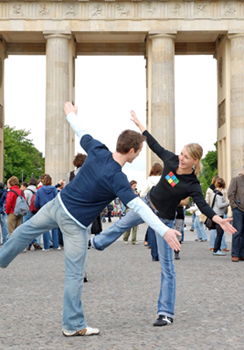 Brandenburger Tor Fit durch Berlin